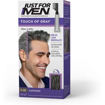 Just For Men Touch Of Grey Hair Color - Dark Brown Just For Men Touch Of Grey Hair Color - Dark Brown