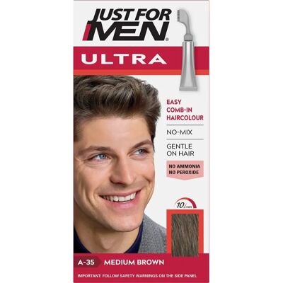 Just For Men A35 Medium Brown Hair Colour - Hair Dye Just For Men A35 Medium Brown Hair Colour - Hair Dye