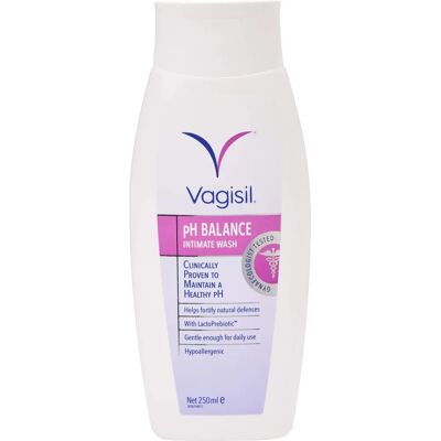 Vagisil 250ml pH Balance Intimate Wash - Intimate Wash for Sensitive Skin Vagisil 250ml pH Balance Intimate Wash - Intimate Wash for Sensitive Skin