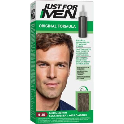 Just For Men Original Formule Medium Bruin Haarverf Just For Men Original Formule Medium Bruin Haarverf