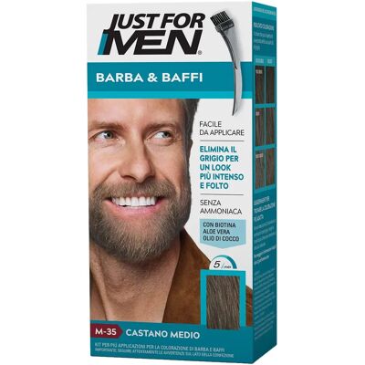 Just for Men M-35 Vopsea pentru barbă gri - Vopsea pentru barbă Just for Men M-35 Vopsea pentru barbă gri - Vopsea pentru barbă