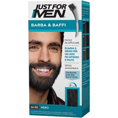 Just for Men M-55 Vopsea Neagră pentru Bărbie - vopsea pentru barbă Just for Men M-55 Vopsea Neagră pentru Bărbie - vopsea pentru barbă