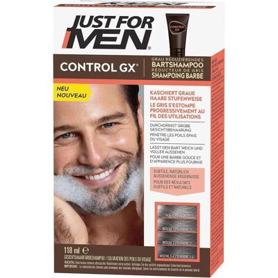 Just For Men Gx Control - Szampon do brody redukujący siwiznę Just For Men Gx Control - Szampon do brody redukujący siwiznę