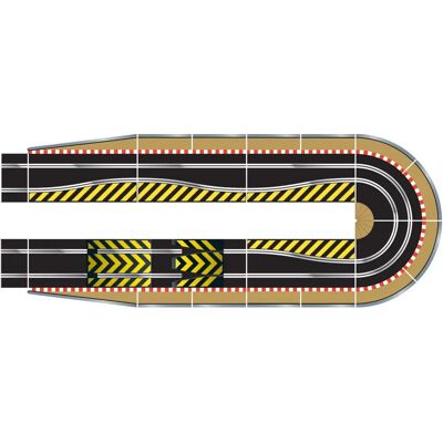 Pack d'extension Scalextric Sport - Type de Piste Pack d'extension Scalextric Sport - Type de Piste