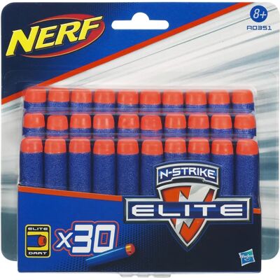 Hasbro Nerf A0351EU41 - 30 Fléchettes pour NERF ELITE - Fléchettes Jouet - Publicité Hasbro Nerf A0351EU41 - 30 Fléchettes pour NERF ELITE - Fléchettes Jouet - Publicité