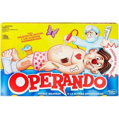 Hasbro Klassinen Operaatio - Lautapeli 6+ Hasbro Klassinen Operaatio - Lautapeli 6+