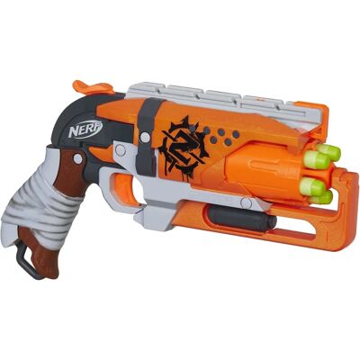 Nerf A4325EU40 - Revolver Blaster pro děti 8+ - Oranžová Nerf A4325EU40 - Revolver Blaster pro děti 8+ - Oranžová