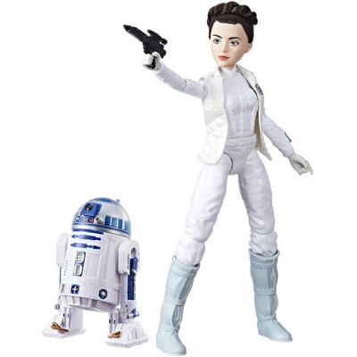 Figur Princess Leia R2-D2 Hasbro - Star Wars - Publicité Figur Princess Leia R2-D2 Hasbro - Star Wars - Publicité