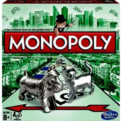 Hasbro Monopoly Klassisches Brettspiel - Familien, ab 8 Jahren Hasbro Monopoly Klassisches Brettspiel - Familien, ab 8 Jahren