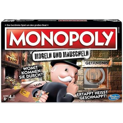 Hasbro Gaming Monopoly Mogeln und Mauscheln - Gesellschaftsspiel Hasbro Gaming Monopoly Mogeln und Mauscheln - Gesellschaftsspiel