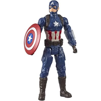 Hasbro Marvel Avengers Endgame Captain America Titan Hero Figur - 30cm Hasbro Marvel Avengers Endgame Captain America Titan Hero Figur - 30cm