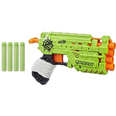 Hasbro Nerf Zombie Strike Quadrot - Lanceur - Publicité Hasbro Nerf Zombie Strike Quadrot - Lanceur - Publicité