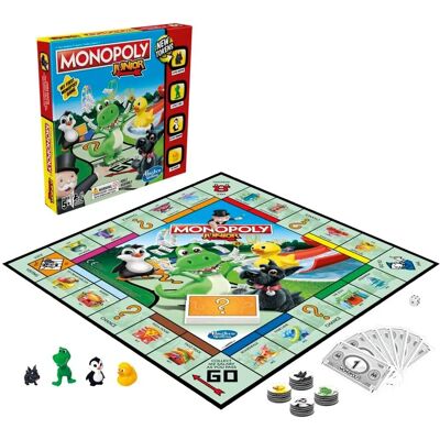 Hasbro Monopoly Junior - Board Game for Kids Hasbro Monopoly Junior - Board Game for Kids