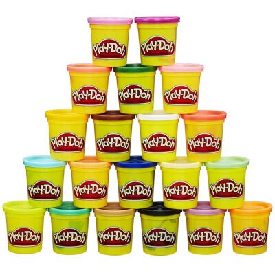 Play-Doh A7924EUD - Jouet d'art et d'artisanat - 20 Couleurs Play-Doh A7924EUD - Jouet d'art et d'artisanat - 20 Couleurs