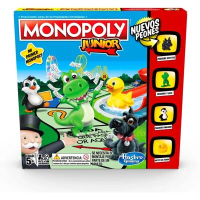 Hasbro Monopoly Junior - Juego de Mesa para Niños Hasbro Monopoly Junior - Juego de Mesa para Niños