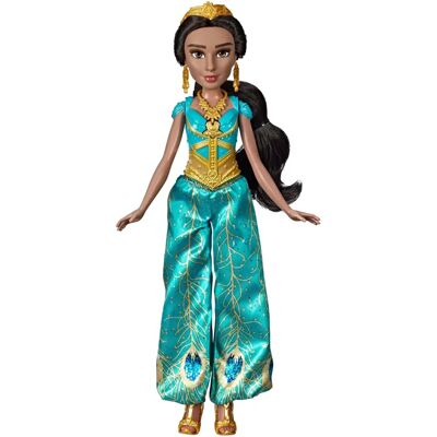 Laleczka Jasmine firmy Hasbro - Śpiewająca Disney Princess z Akcesoriami Laleczka Jasmine firmy Hasbro - Śpiewająca Disney Princess z Akcesoriami