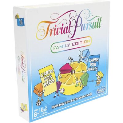 Hasbro Gaming - Trivial Pursuit Family Edition - Board Game Hasbro Gaming - Trivial Pursuit Family Edition - Board Game