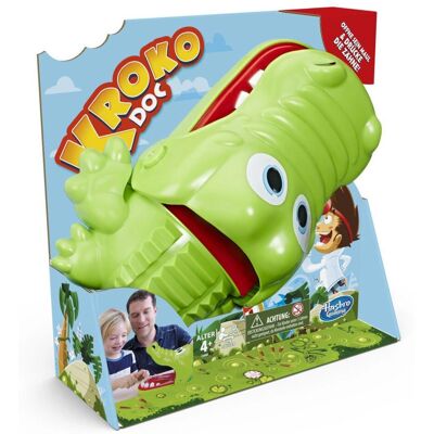 Hasbro Crocodile Doc - Brettspiel für Kinder - Fördert Feinmotorik Hasbro Crocodile Doc - Brettspiel für Kinder - Fördert Feinmotorik