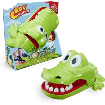 Hasbro Croc'dentiste - Bildungsspiel für Kinder ab 3+ Hasbro Croc'dentiste - Bildungsspiel für Kinder ab 3+