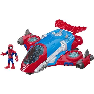 Hasbro Spider-Man Jet - Marvel Super Hero Adventures Hasbro Spider-Man Jet - Marvel Super Hero Adventures