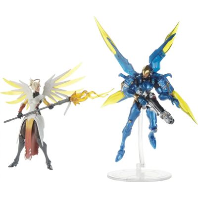 Figurka akcji Hasbro E6494EU4 - Podwójny zestaw Overwatch Ultimates Pharah i Mercy Figurka akcji Hasbro E6494EU4 - Podwójny zestaw Overwatch Ultimates Pharah i Mercy