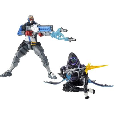 Zestaw Ana Amari i Soldat 76 Overwatch Ultimates - Kolekcjonerska Figurka 15cm Zestaw Ana Amari i Soldat 76 Overwatch Ultimates - Kolekcjonerska Figurka 15cm