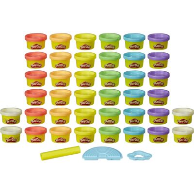 Play-Doh E6016EU5 Mehrfarbige Knete - Bastelspielzeug Play-Doh E6016EU5 Mehrfarbige Knete - Bastelspielzeug