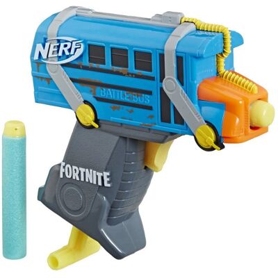 Nerf Fortnite Micro Battle Bus - Blaster Jouet & 2 Fléchettes Nerf Fortnite Micro Battle Bus - Blaster Jouet & 2 Fléchettes