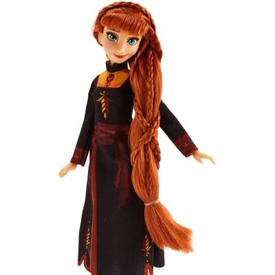 Hasbro E7003EU40 - Disney Frozen Siostra Styl Anna Lalka z Długimi Włosami Hasbro E7003EU40 - Disney Frozen Siostra Styl Anna Lalka z Długimi Włosami