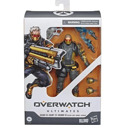 Figurka akcyjna Soldier 76 od Hasbro - Overwatch - 4 akcesoria Figurka akcyjna Soldier 76 od Hasbro - Overwatch - 4 akcesoria