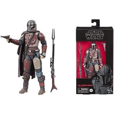 Star Wars La Série Noire Le Mandalorien Jouet - Figurine d'Action - Publicité Star Wars La Série Noire Le Mandalorien Jouet - Figurine d'Action - Publicité