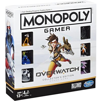 Hasbro Monopoly Gamer Edycja Kolekcjonerska Overwatch - Gra planszowa Hasbro Monopoly Gamer Edycja Kolekcjonerska Overwatch - Gra planszowa