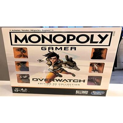 Hasbro Monopoly Overwatch Edycja kolekcjonerska - Gra planszowa Hasbro Monopoly Overwatch Edycja kolekcjonerska - Gra planszowa