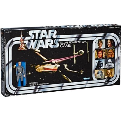 Hasbro Star Wars Évasion de l'Étoile de la Mort - Jeu de Plateau Rétro Hasbro Star Wars Évasion de l'Étoile de la Mort - Jeu de Plateau Rétro