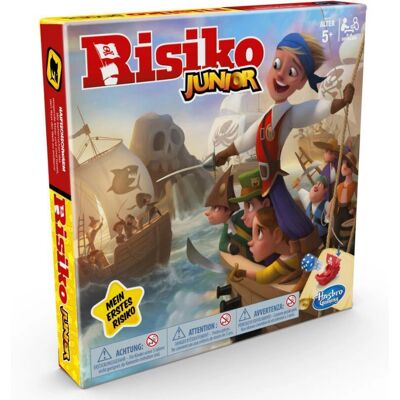 Hasbro Gaming Risk Junior Jeu de Société Stratégie - Amusement en famille pour enfants 5+ Hasbro Gaming Risk Junior Jeu de Société Stratégie - Amusement en famille pour enfants 5+