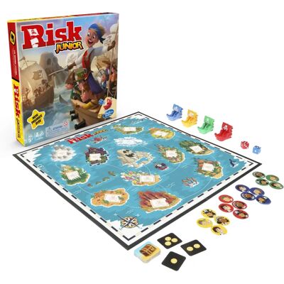 Hasbro E69361010 Jeu de Société Risk Junior pour Enfants Hasbro E69361010 Jeu de Société Risk Junior pour Enfants