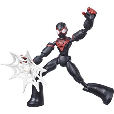 Hasbro Miles Morales Giętka i Błyskawiczna Figurka - 15cm Marvel Hasbro Miles Morales Giętka i Błyskawiczna Figurka - 15cm Marvel