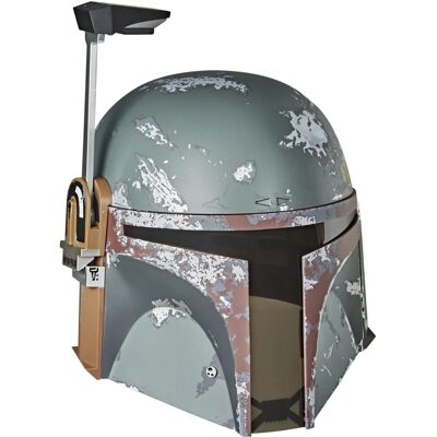 Hasbro Star Wars La Série Noire Casque Électronique Premium Boba Fett - Casque - Publicité Hasbro Star Wars La Série Noire Casque Électronique Premium Boba Fett - Casque - Publicité