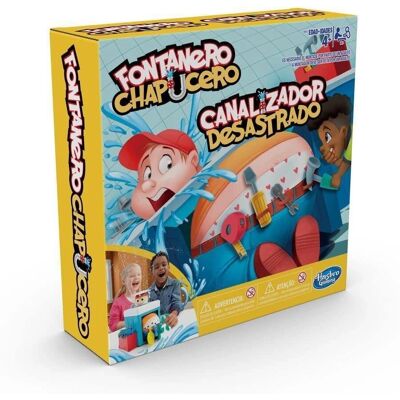 Jogo de mesa Fontanero Chapucero Hasbro - Educativo, Multicolorido, 4+ Anos Jogo de mesa Fontanero Chapucero Hasbro - Educativo, Multicolorido, 4+ Anos