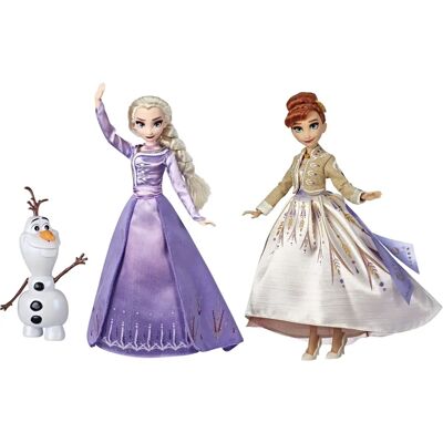 Hasbro Elsa Anna Olaf Docka - Disney Frozen 2 Lekfullhet Hasbro Elsa Anna Olaf Docka - Disney Frozen 2 Lekfullhet