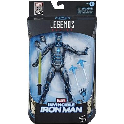 Figurine Iron Man Marvel Marvel Legends - 15 cm en mode furtif - Publicité Figurine Iron Man Marvel Marvel Legends - 15 cm en mode furtif - Publicité