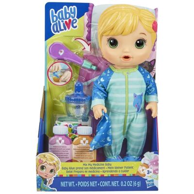 Poupée Baby Alive Blond - Soins & Médicament - Poupée - Publicité Poupée Baby Alive Blond - Soins & Médicament - Poupée - Publicité
