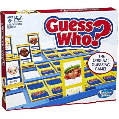 Hasbro Guess Who? Lautapeli - Klassinen arvauspeli 2 pelaajalle - Yli 6 vuotta Hasbro Guess Who? Lautapeli - Klassinen arvauspeli 2 pelaajalle - Yli 6 vuotta