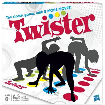 Hasbro Twister - Klassisches Aktions- / Geschicklichkeitsspiel für alle Hasbro Twister - Klassisches Aktions- / Geschicklichkeitsspiel für alle