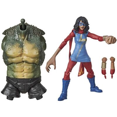Figura d'Azione Marvel Legends di Hasbro Kamala Khan Ms. Marvel - Figura di Azione Figura d'Azione Marvel Legends di Hasbro Kamala Khan Ms. Marvel - Figura di Azione