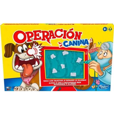 HASBRO Operazione Cani - Gioco da Tavolo per Bambini 6+ HASBRO Operazione Cani - Gioco da Tavolo per Bambini 6+