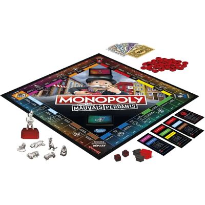 Hasbro E9972101 - Jeu de Société Monopoly en Français pour 8+ - Amusement en Famille - Publicité Hasbro E9972101 - Jeu de Société Monopoly en Français pour 8+ - Amusement en Famille - Publicité