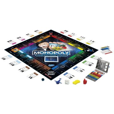 Hasbro Monopoly Super Elektronické Bankovnictví - Stolní Hra Hasbro Monopoly Super Elektronické Bankovnictví - Stolní Hra