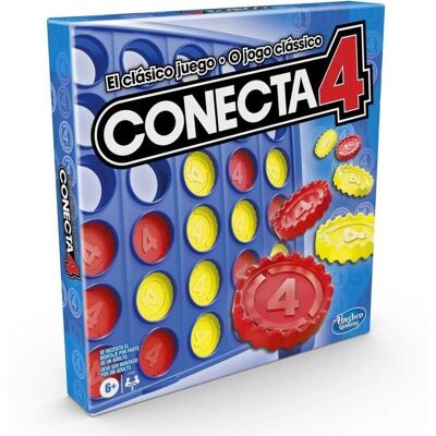 Juego de mesa Conecta 4 de Hasbro - Estrategia y diversión Juego de mesa Conecta 4 de Hasbro - Estrategia y diversión