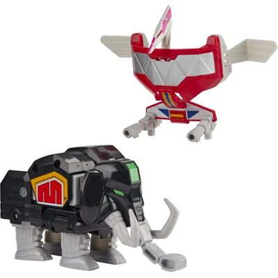 Power Rangers - Mastodonte et Pterodactyle Dinozord - Lot de 2 - Publicité Power Rangers - Mastodonte et Pterodactyle Dinozord - Lot de 2 - Publicité